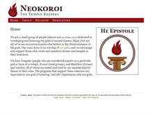 Tablet Screenshot of neokoroi.org